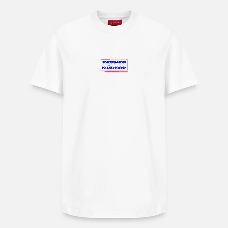 Server Whisperer - Relaxed Unisex Supima Cotton T-Shirt – by SPREAD - white