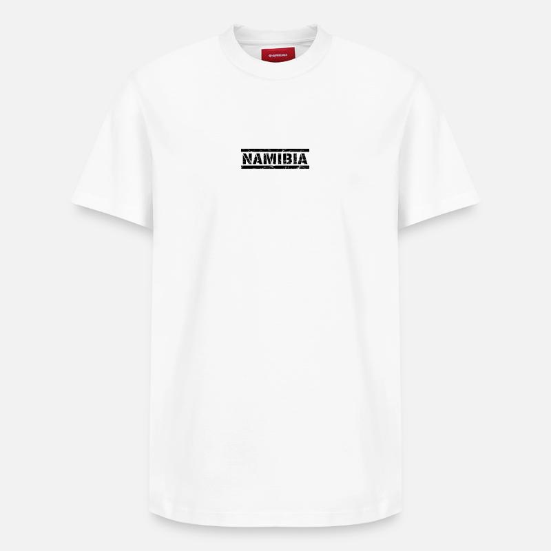 Namibia - Relaxed Unisex Supima Cotton T-Shirt – by SPREAD - white