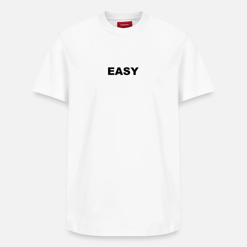 FACILE - T-shirt unisexe décontracté en coton Supima – de SPREAD - blanc