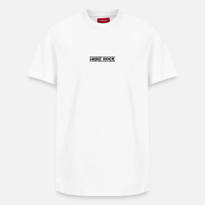 Rock indépendant - T-shirt unisexe décontracté en coton Supima – de SPREAD - blanc