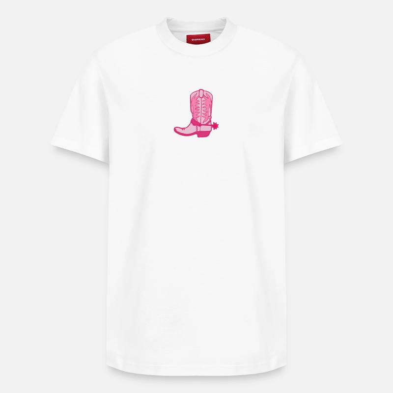 Botte 2 - T-shirt unisexe décontracté en coton Supima – de SPREAD - blanc