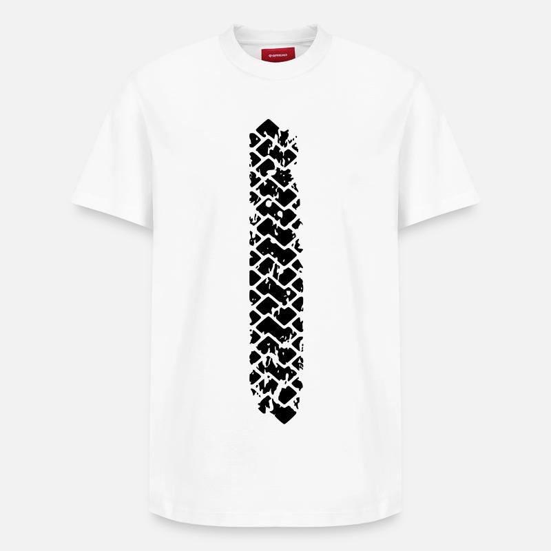 Burn to be wild 2 - T-shirt unisexe décontracté en coton Supima – de SPREAD - blanc