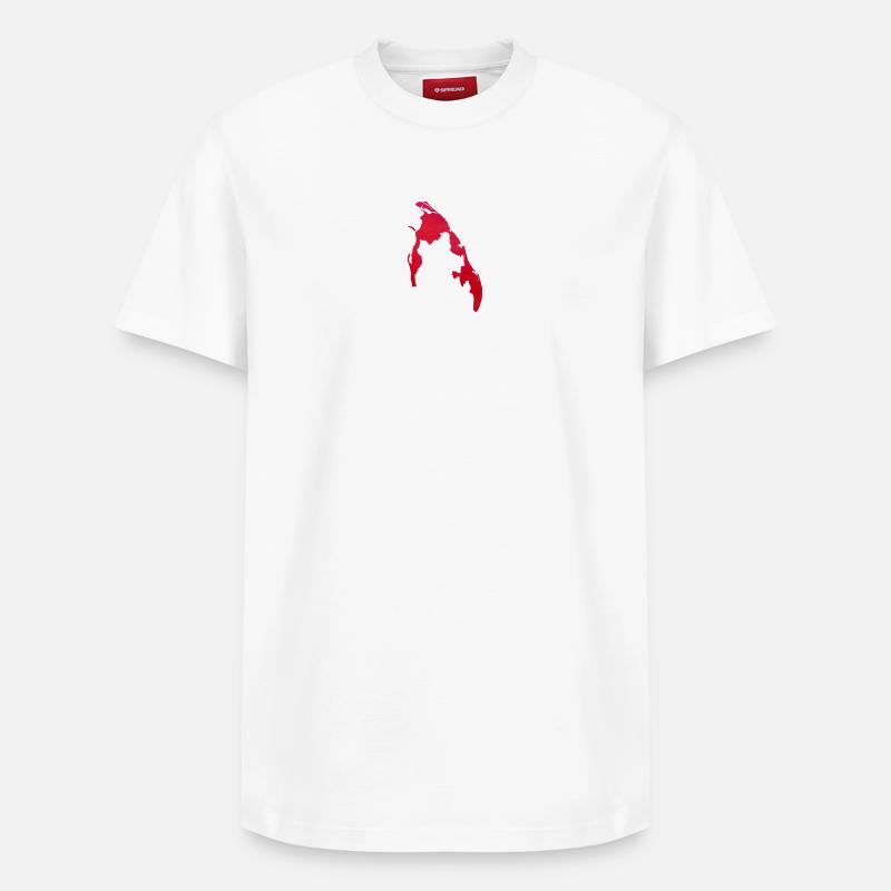 Tamil Eelam - Relaxed Unisex Supima Cotton T-Shirt – von SPREAD - Weiß