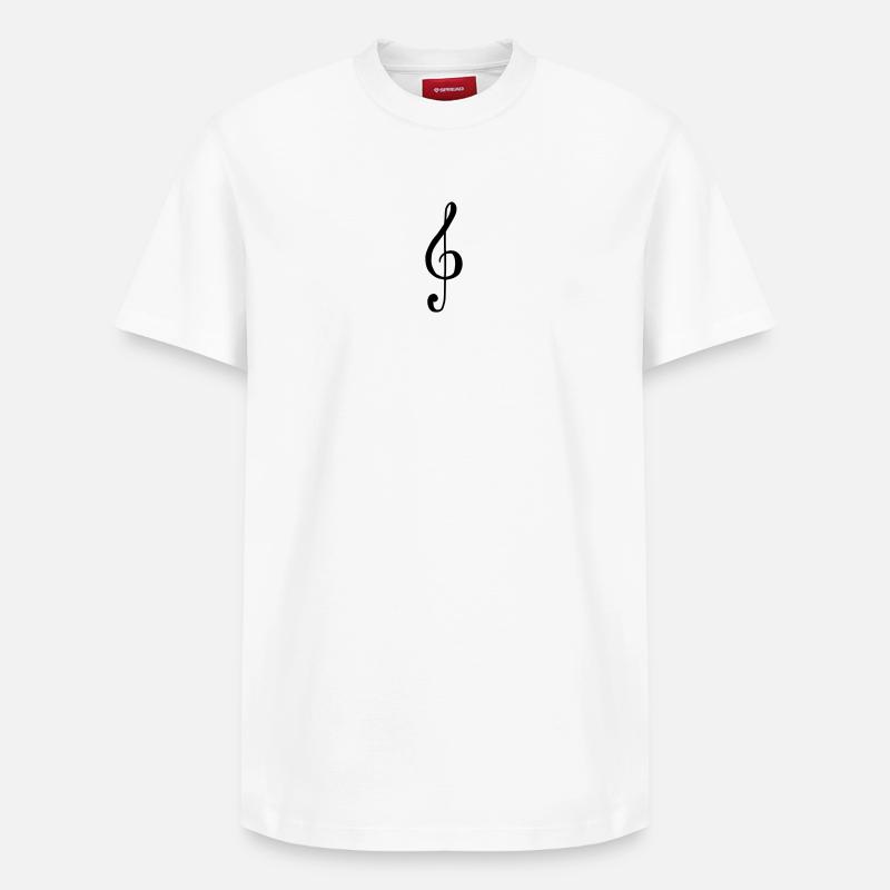 Clé - T-shirt unisexe décontracté en coton Supima – de SPREAD - blanc