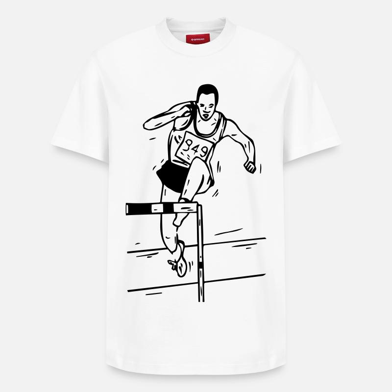 Haies - Haies - T-shirt unisexe décontracté en coton Supima – de SPREAD - blanc