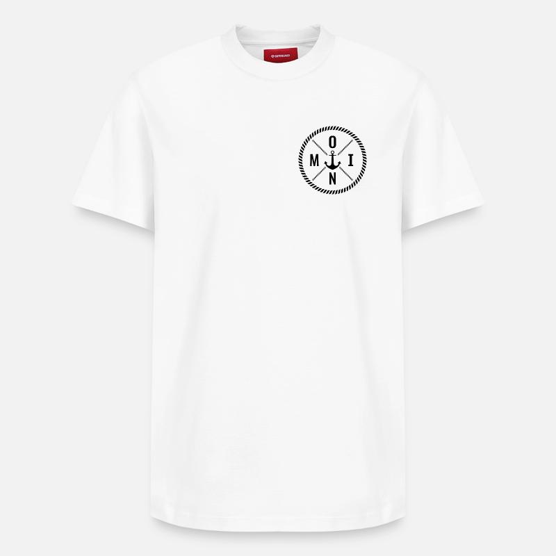Moin - Relaxed Unisex Supima Cotton T-Shirt – von SPREAD - Weiß