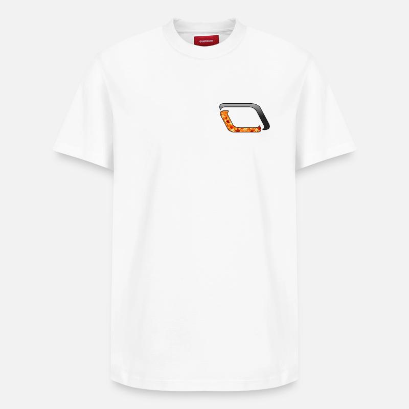 LeafTot7 - T-shirt unisexe décontracté en coton Supima – de SPREAD - blanc