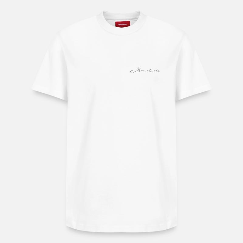 Future maman - T-shirt unisexe décontracté en coton Supima – de SPREAD - blanc