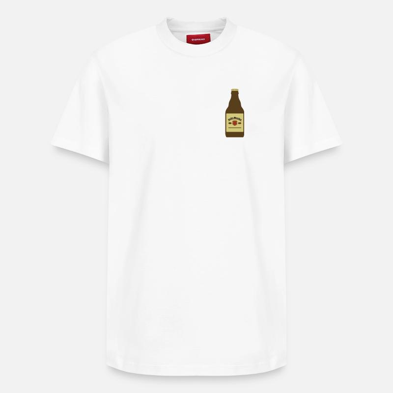 Bière délicieuse - T-shirt unisexe décontracté en coton Supima – de SPREAD - blanc