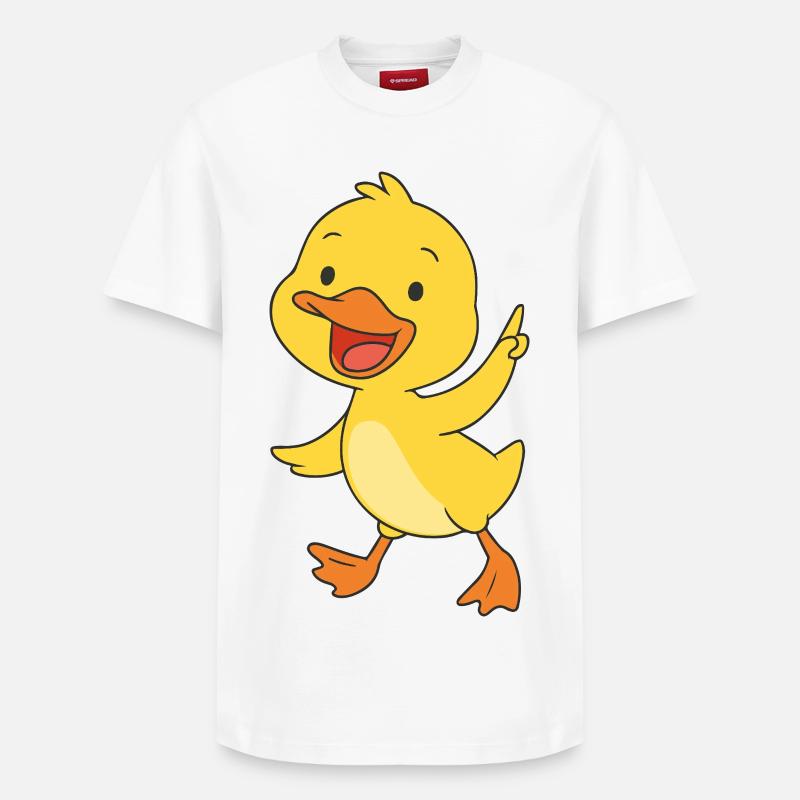 Happy Chick Parade - T-shirt unisexe décontracté en coton Supima – de SPREAD - blanc