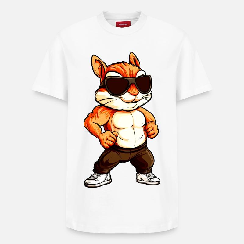Cool tamia - T-shirt unisexe décontracté en coton Supima – de SPREAD - blanc