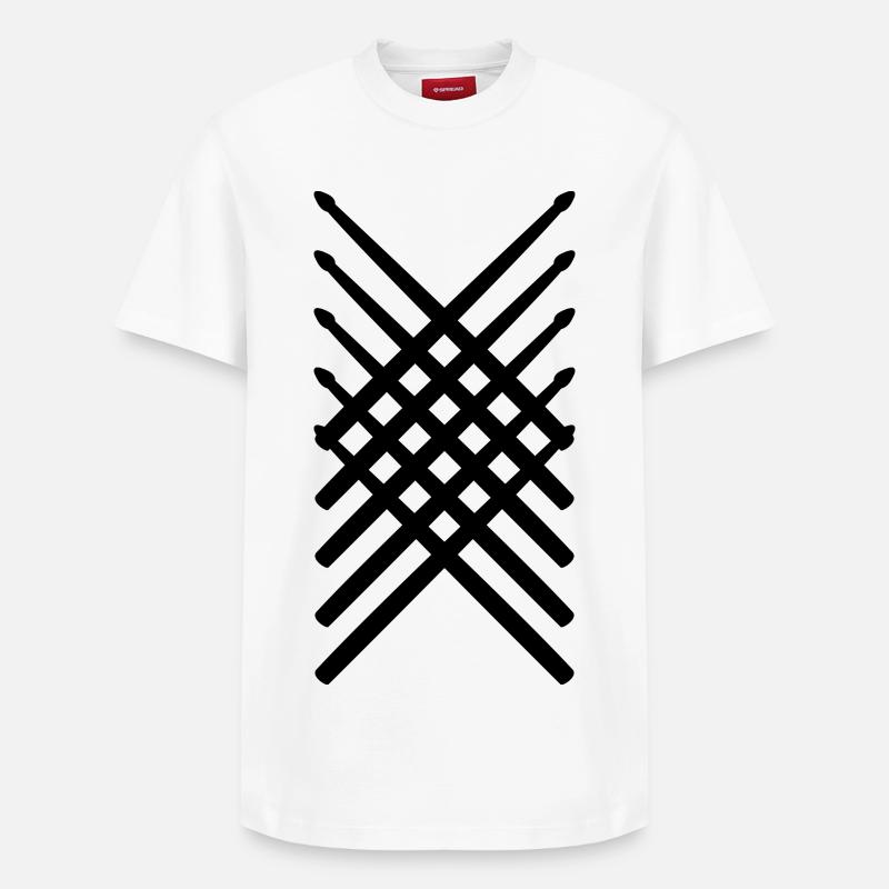 Pilons - T-shirt unisexe décontracté en coton Supima – de SPREAD - blanc
