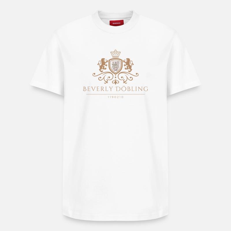 Beverly Doebling - 1190210 - T-shirt unisexe décontracté en coton Supima – de SPREAD - blanc