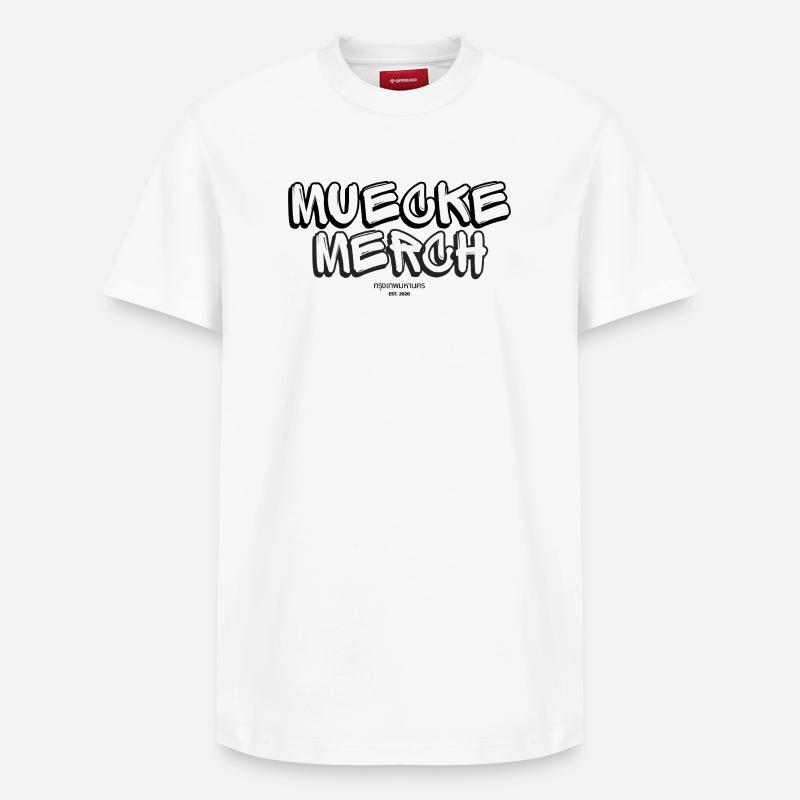 Muecke Merch - T-shirt unisexe décontracté en coton Supima – de SPREAD - blanc
