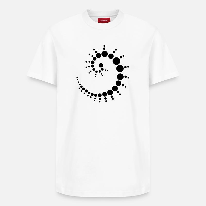 fossil - Relaxed Unisex Supima Cotton T-Shirt – by SPREAD - white