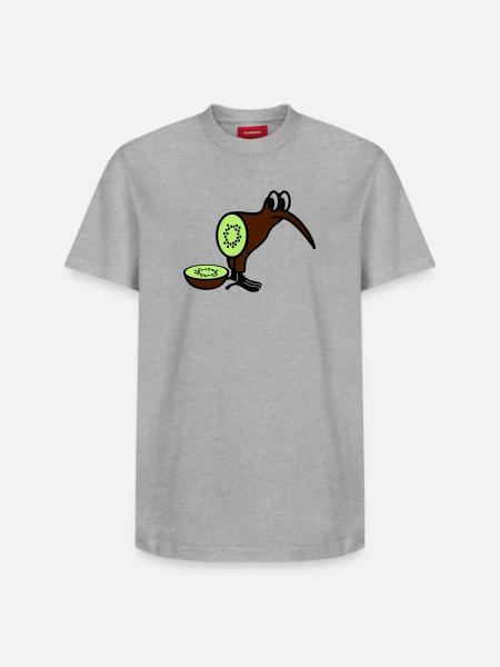 Kiwi - T-shirt unisexe décontracté en coton Supima – de SPREAD - blanc