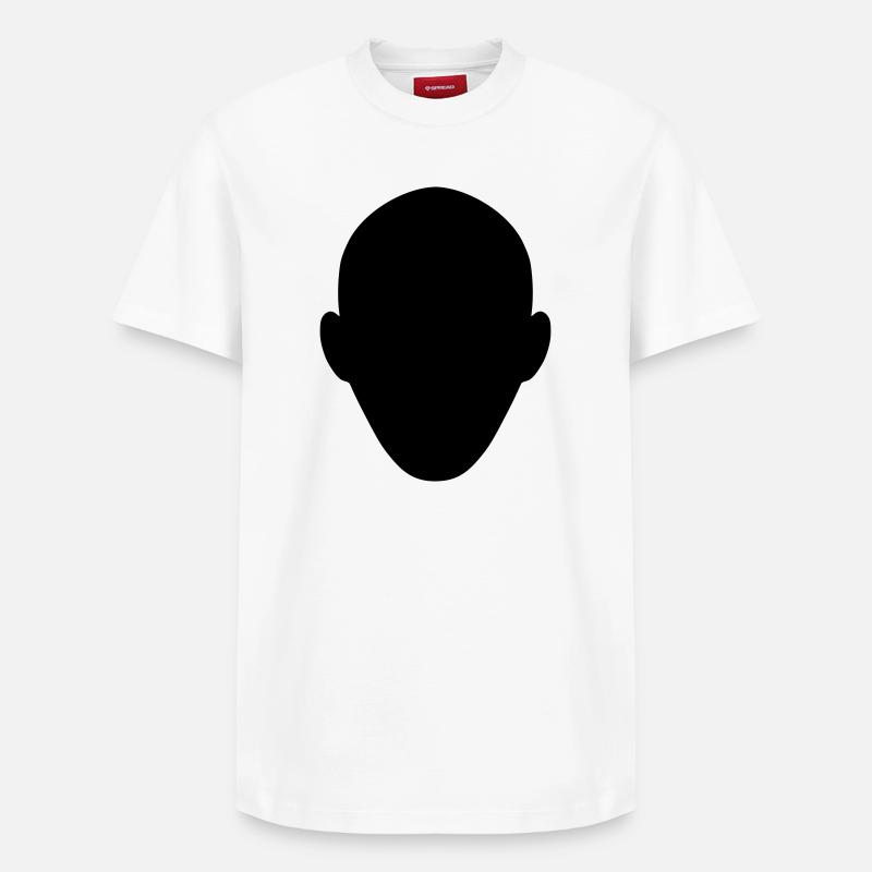 tête - T-shirt unisexe décontracté en coton Supima – de SPREAD - blanc