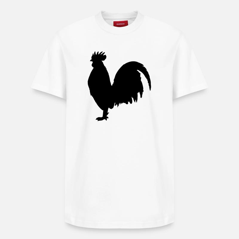 Hahn - T-shirt unisexe décontracté en coton Supima – de SPREAD - blanc