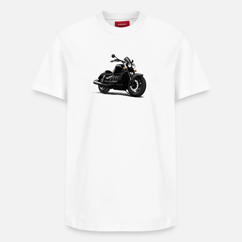 Rocket x - T-shirt unisexe décontracté en coton Supima – de SPREAD - blanc