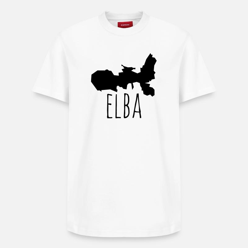 Elba - T-shirt unisexe décontracté en coton Supima – de SPREAD - blanc