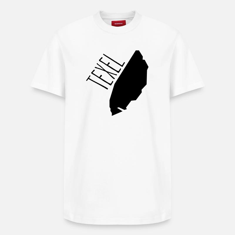 Texel - T-shirt unisexe décontracté en coton Supima – de SPREAD - blanc