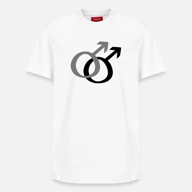 Mann & Mann - Relaxed Unisex Supima Cotton T-Shirt – von SPREAD - Weiß