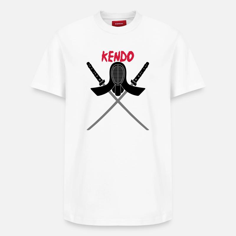 KENDO - T-shirt unisexe décontracté en coton Supima – de SPREAD - blanc