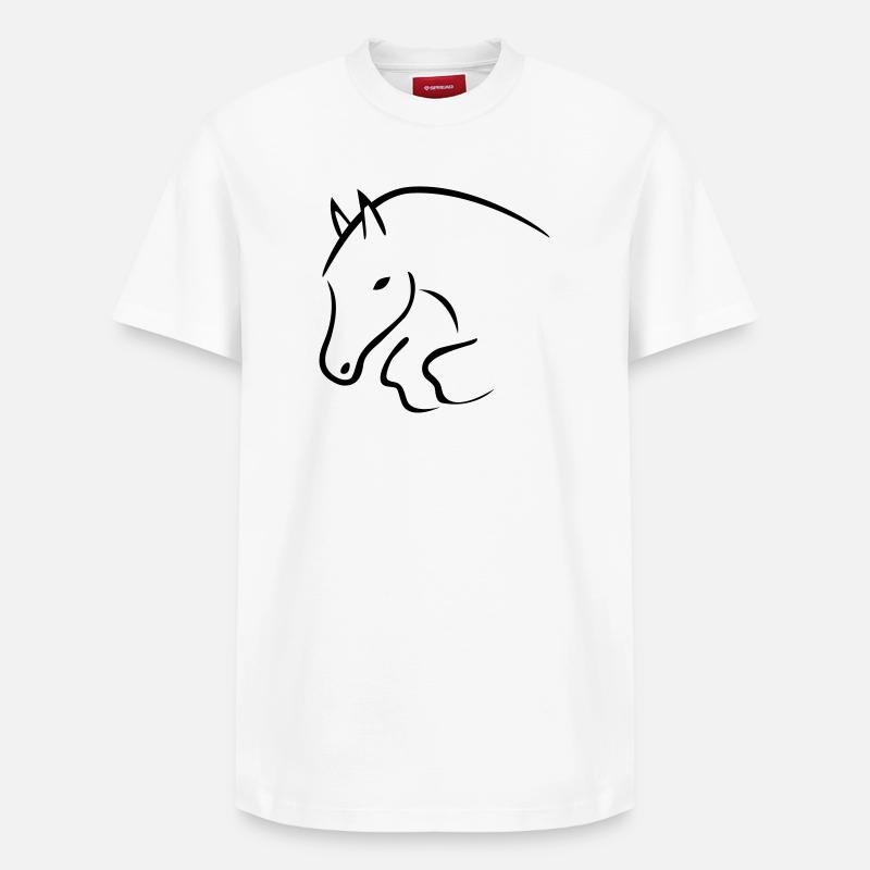 magic13 - T-shirt unisexe décontracté en coton Supima – de SPREAD - blanc