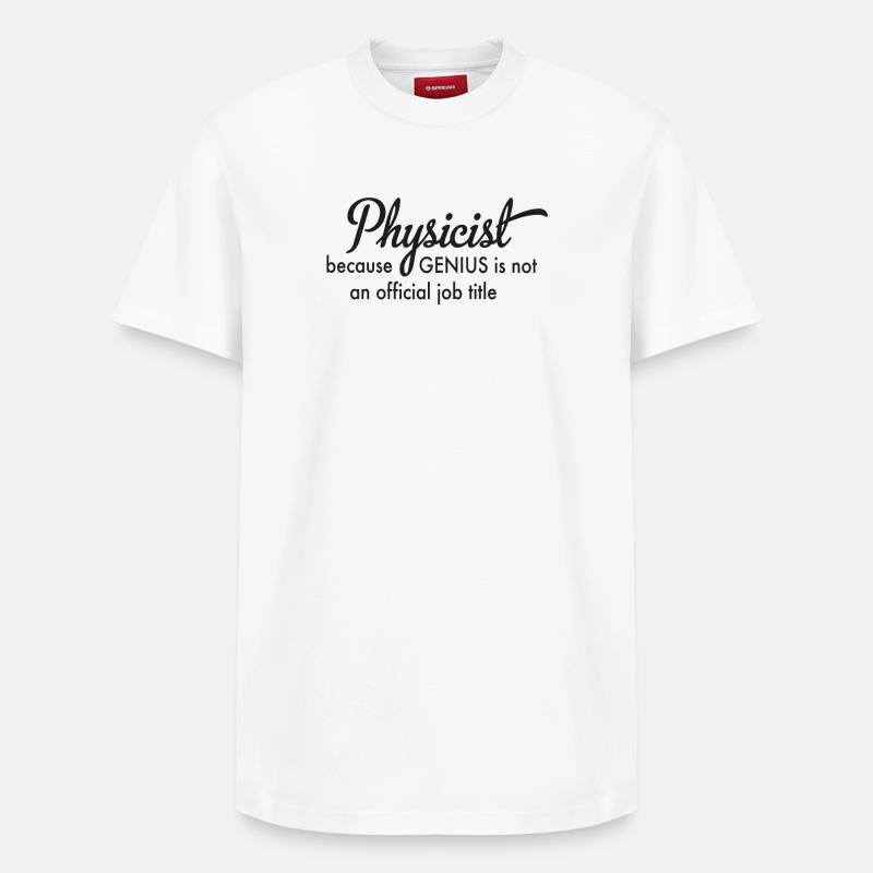 Physiciens - T-shirt unisexe décontracté en coton Supima – de SPREAD - blanc
