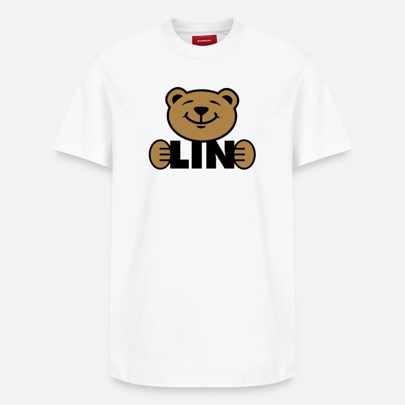Berlin | Bär | Bearlin | Bear - T-shirt unisexe décontracté en coton Supima – de SPREAD - blanc