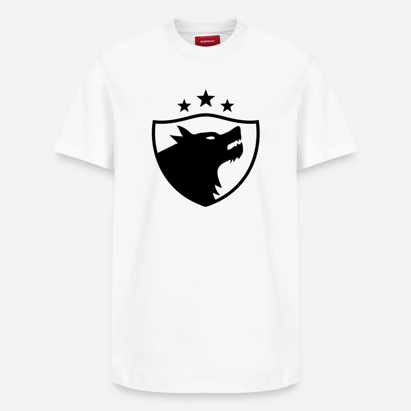 Guides - T-shirt unisexe décontracté en coton Supima – de SPREAD - blanc