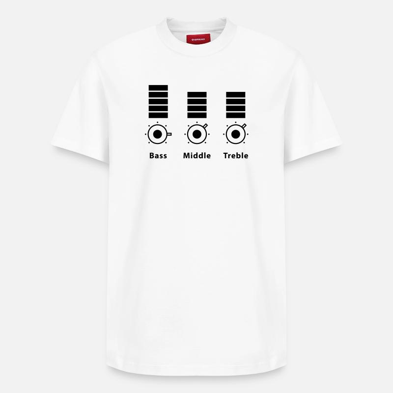 mixer - T-shirt unisexe décontracté en coton Supima – de SPREAD - blanc