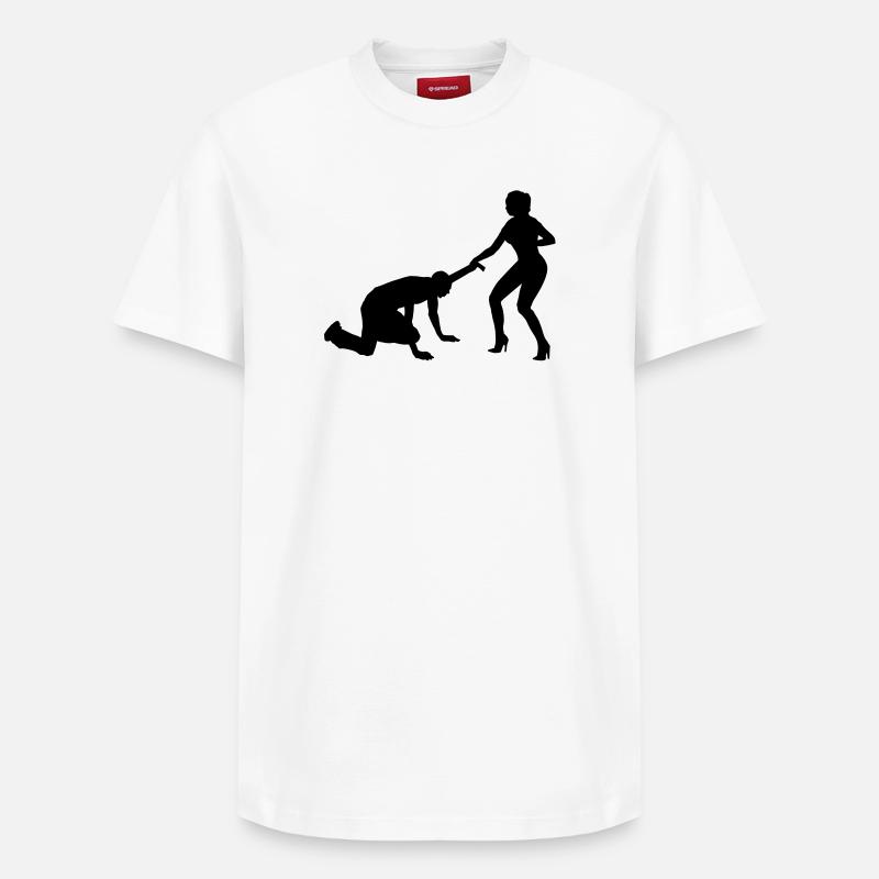 Baccalauréat - T-shirt unisexe décontracté en coton Supima – de SPREAD - blanc