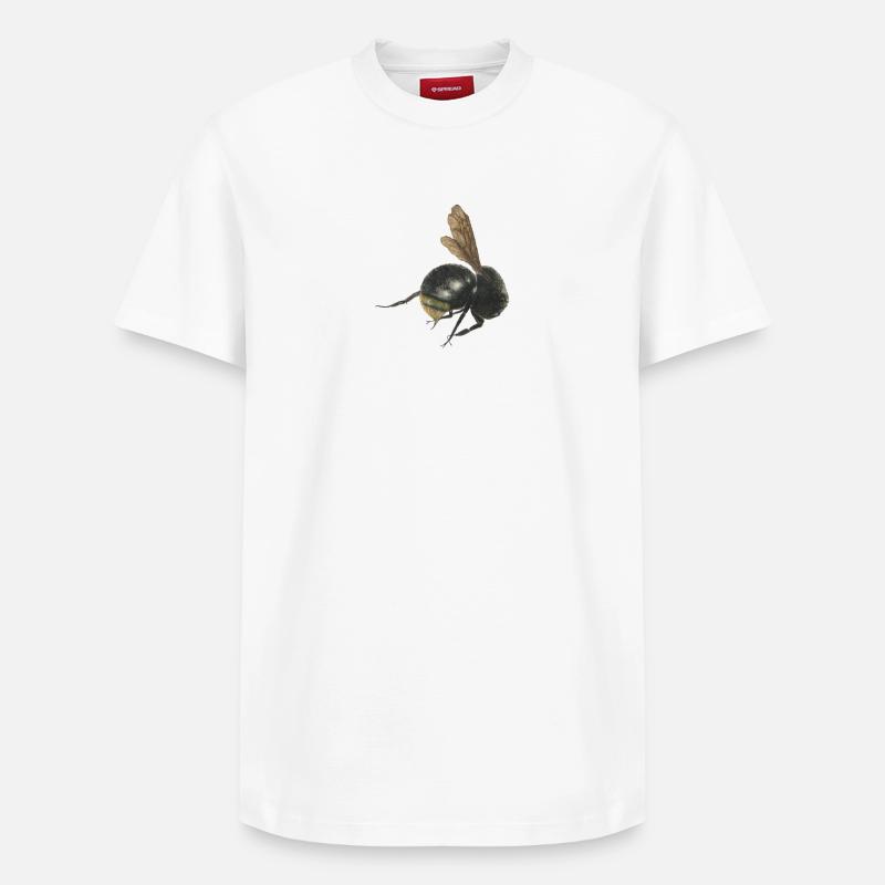 bourdon - T-shirt unisexe décontracté en coton Supima – de SPREAD - blanc