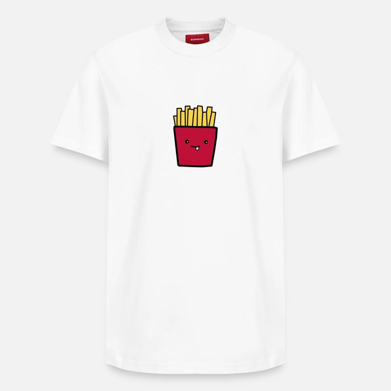 français - T-shirt unisexe décontracté en coton Supima – de SPREAD - blanc