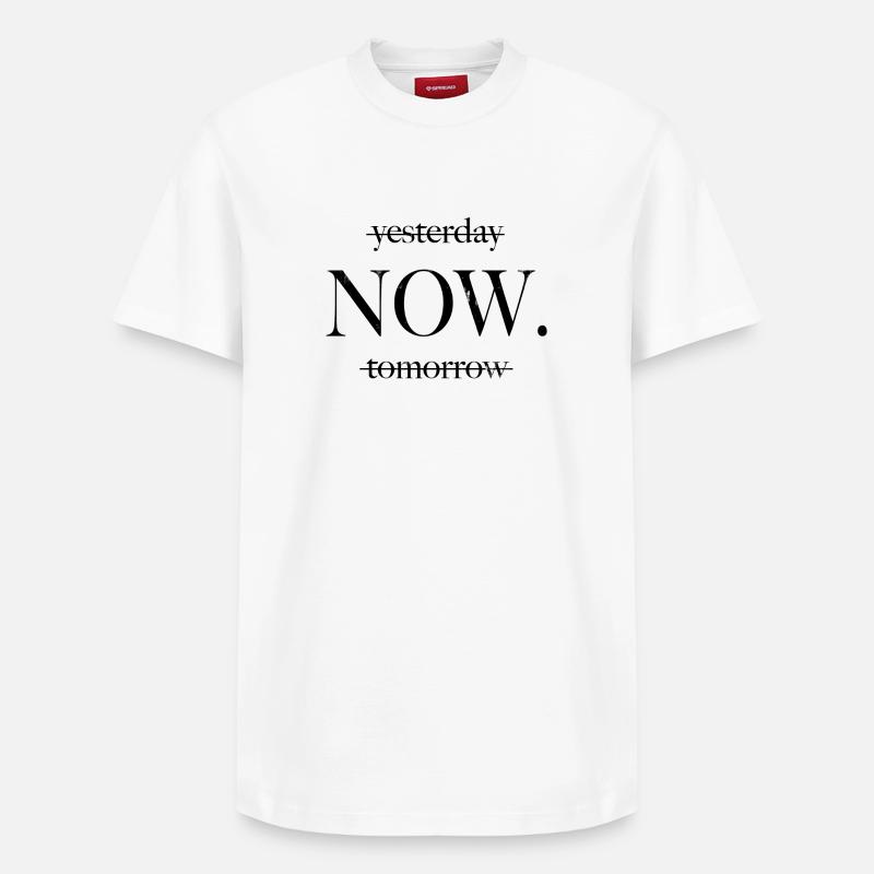 Motivation de style - T-shirt unisexe décontracté en coton Supima – de SPREAD - blanc