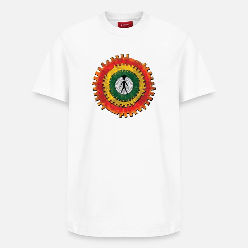 Lac Jah Light - T-shirt unisexe décontracté en coton Supima – de SPREAD - blanc