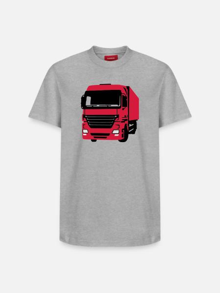 LKW - Relaxed Unisex Supima Cotton T-Shirt – von SPREAD - Weiß