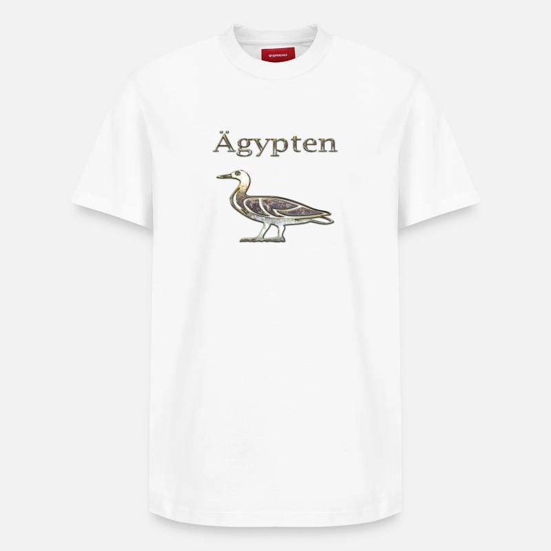 Egypte 81 - T-shirt unisexe décontracté en coton Supima – de SPREAD - blanc