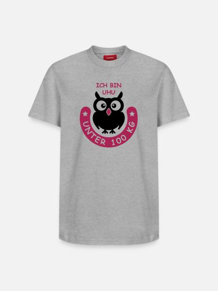 UHU unter hundert Kilo - Relaxed Unisex Supima Cotton T-Shirt – von SPREAD - Weiß