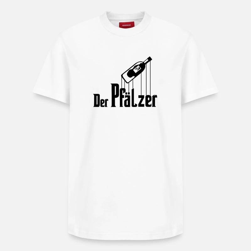 Der Pfälzer 2 - Relaxed Unisex Supima Cotton T-Shirt – von SPREAD - Weiß