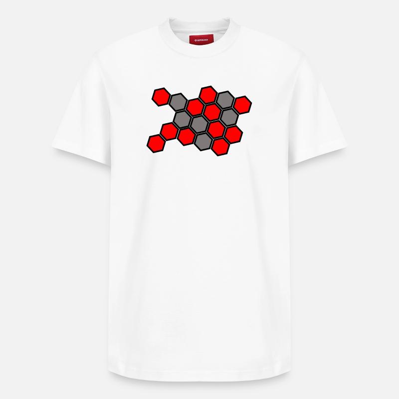 WABEN - T-shirt unisexe décontracté en coton Supima – de SPREAD - blanc