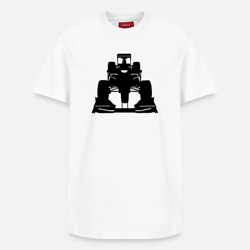 bolid - T-shirt unisexe décontracté en coton Supima – de SPREAD - blanc