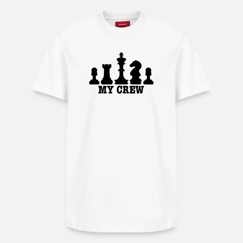 geek - T-shirt unisexe décontracté en coton Supima – de SPREAD - blanc