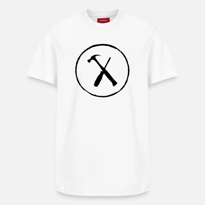 Tools - Relaxed Unisex Supima Cotton T-Shirt – by SPREAD - white