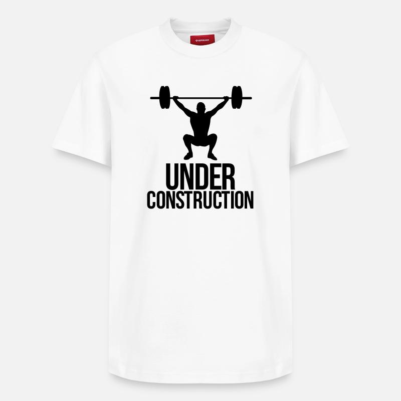 sport - T-shirt unisexe décontracté en coton Supima – de SPREAD - blanc