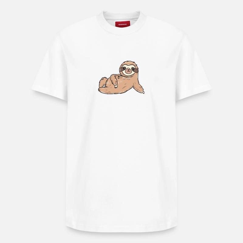 indolence - T-shirt unisexe décontracté en coton Supima – de SPREAD - blanc