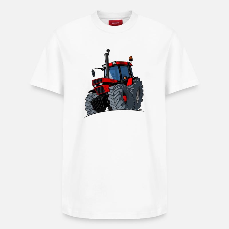 0856 Fall - Relaxed Unisex Supima Cotton T-Shirt – von SPREAD - Weiß