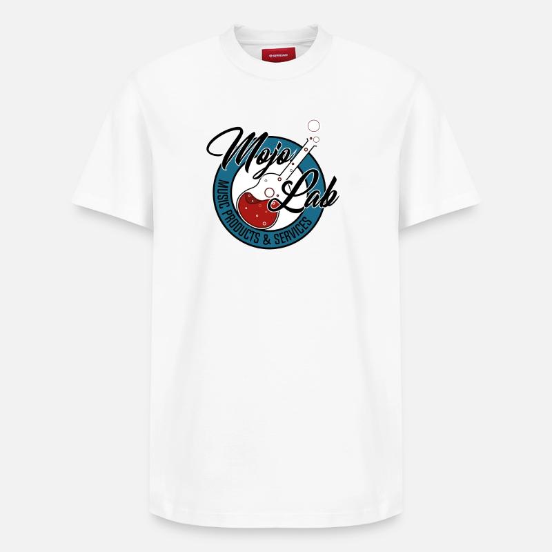 mojolab guitar - T-shirt unisexe décontracté en coton Supima – de SPREAD - blanc