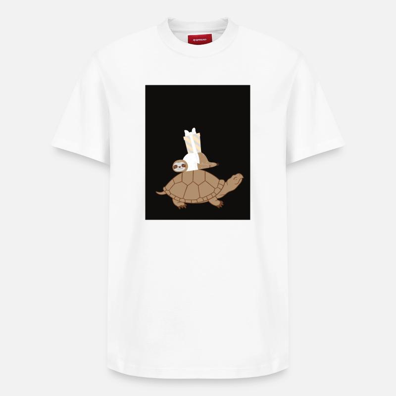 Animaux - T-shirt unisexe décontracté en coton Supima – de SPREAD - blanc